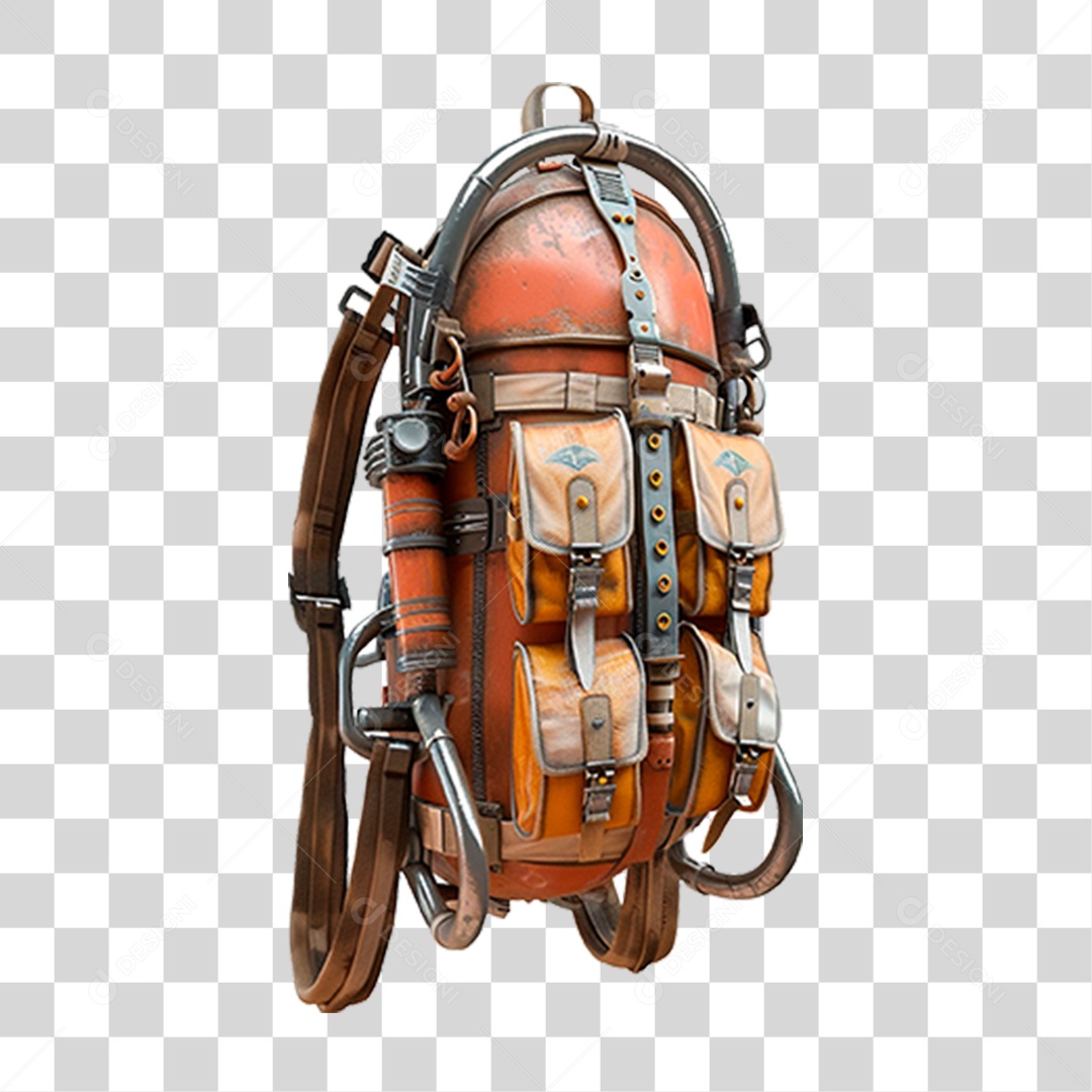 Mochila a Jato PNG Transparente