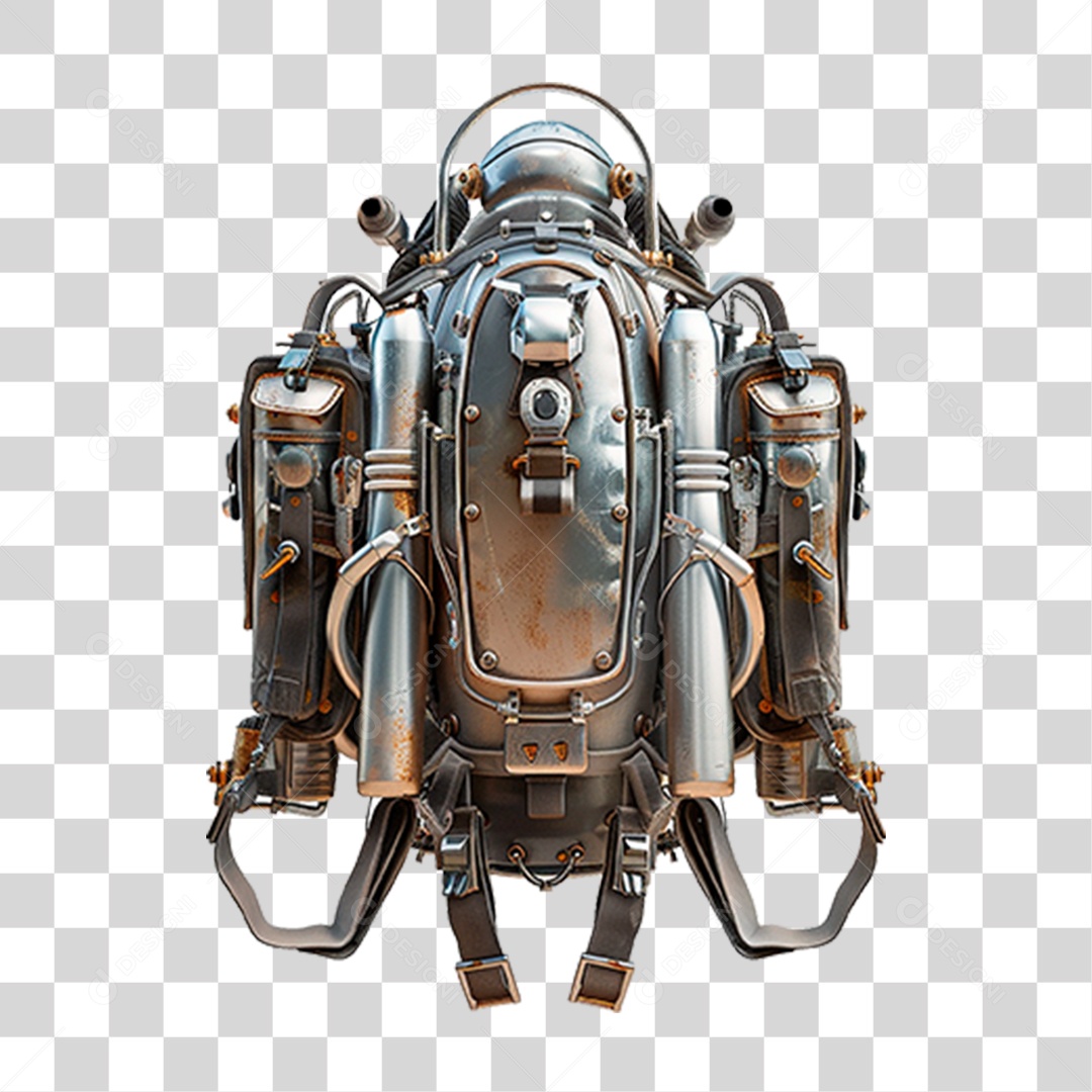 Mochila a Jato PNG Transparente