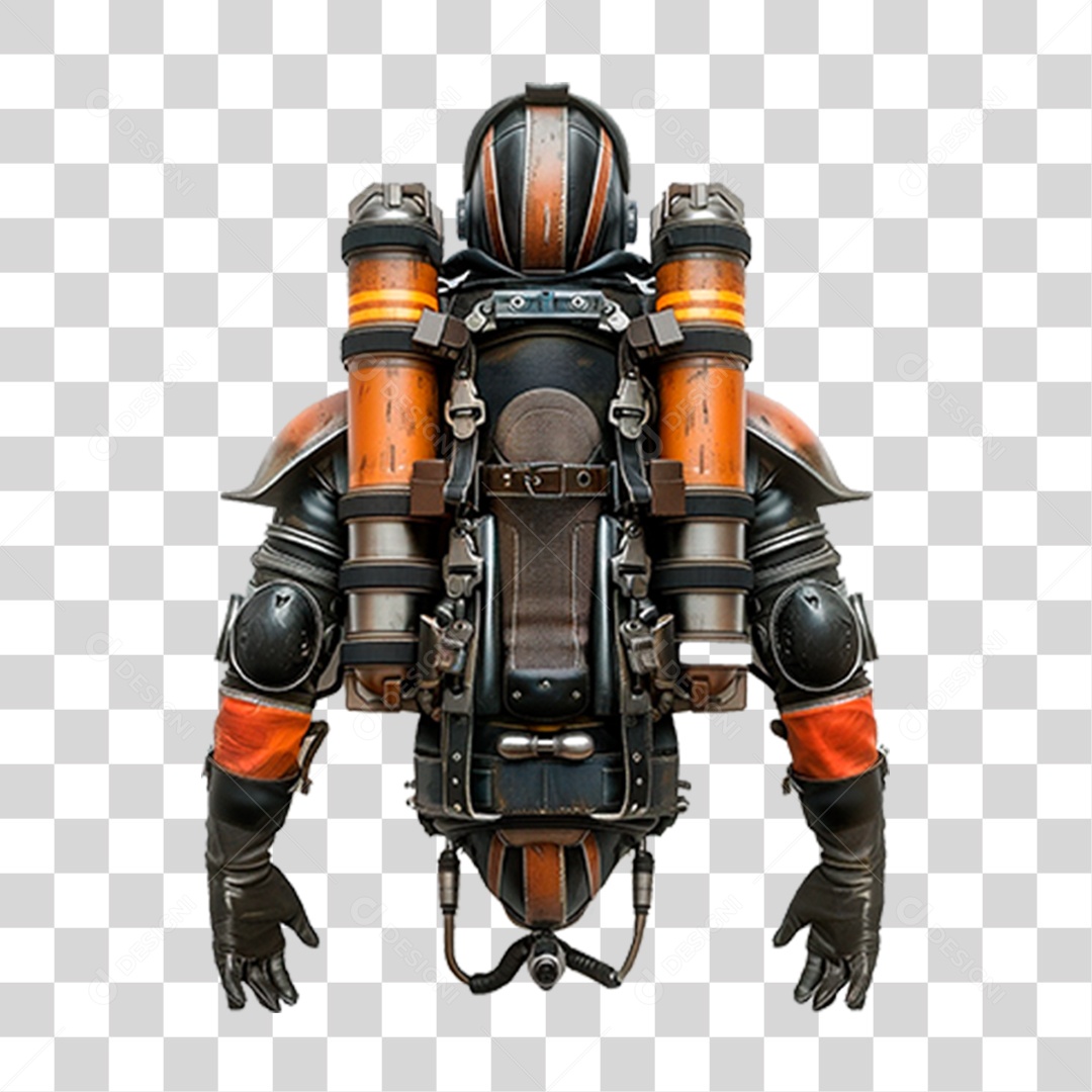 Mochila a Jato PNG Transparente