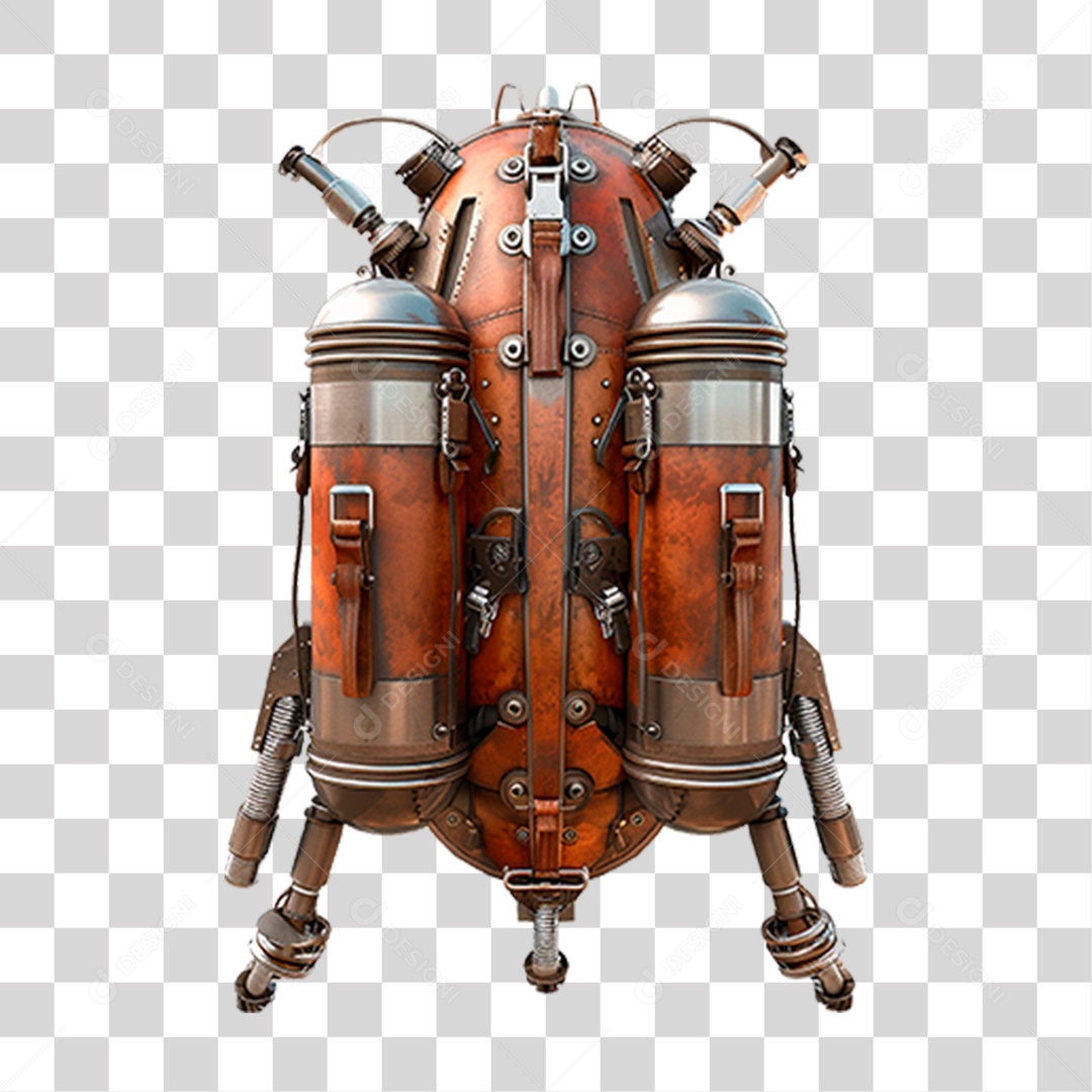 Mochila a Jato PNG Transparente