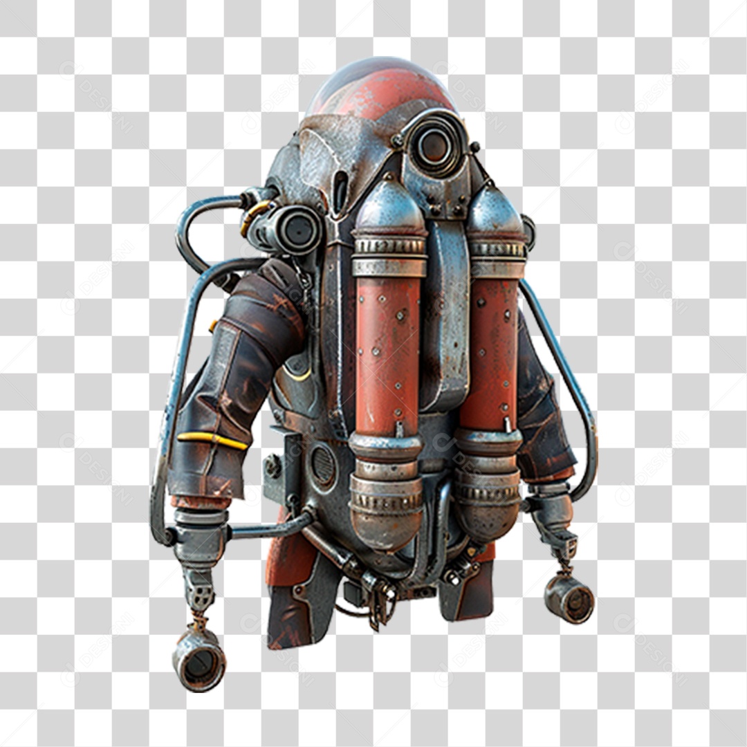 Mochila a Jato PNG Transparente