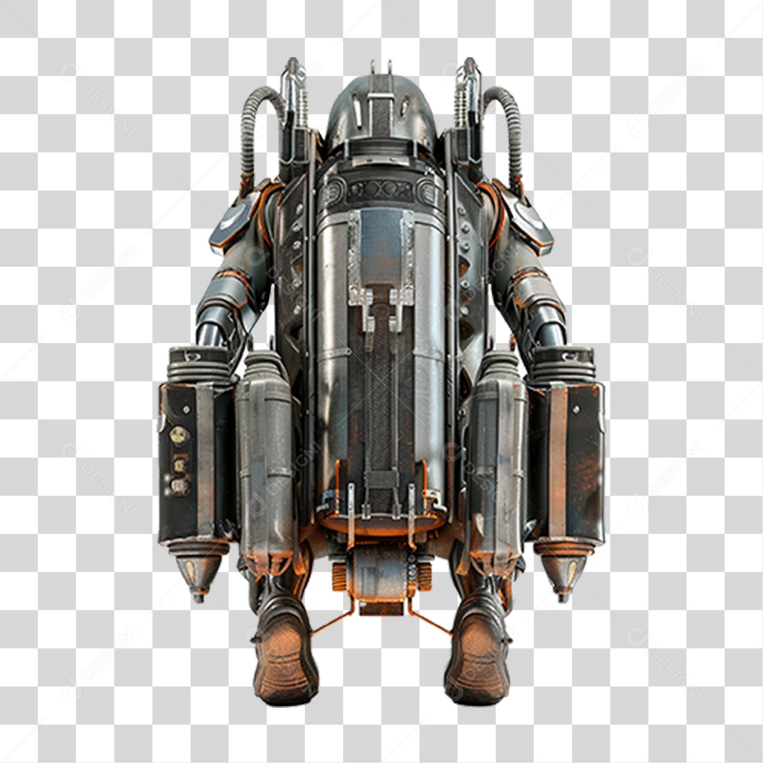 Mochila a Jato PNG Transparente