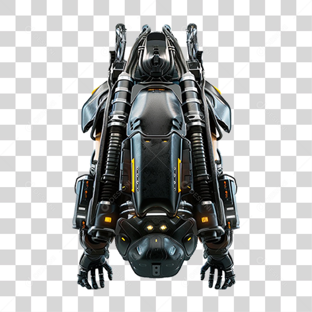 Mochila a Jato PNG Transparente