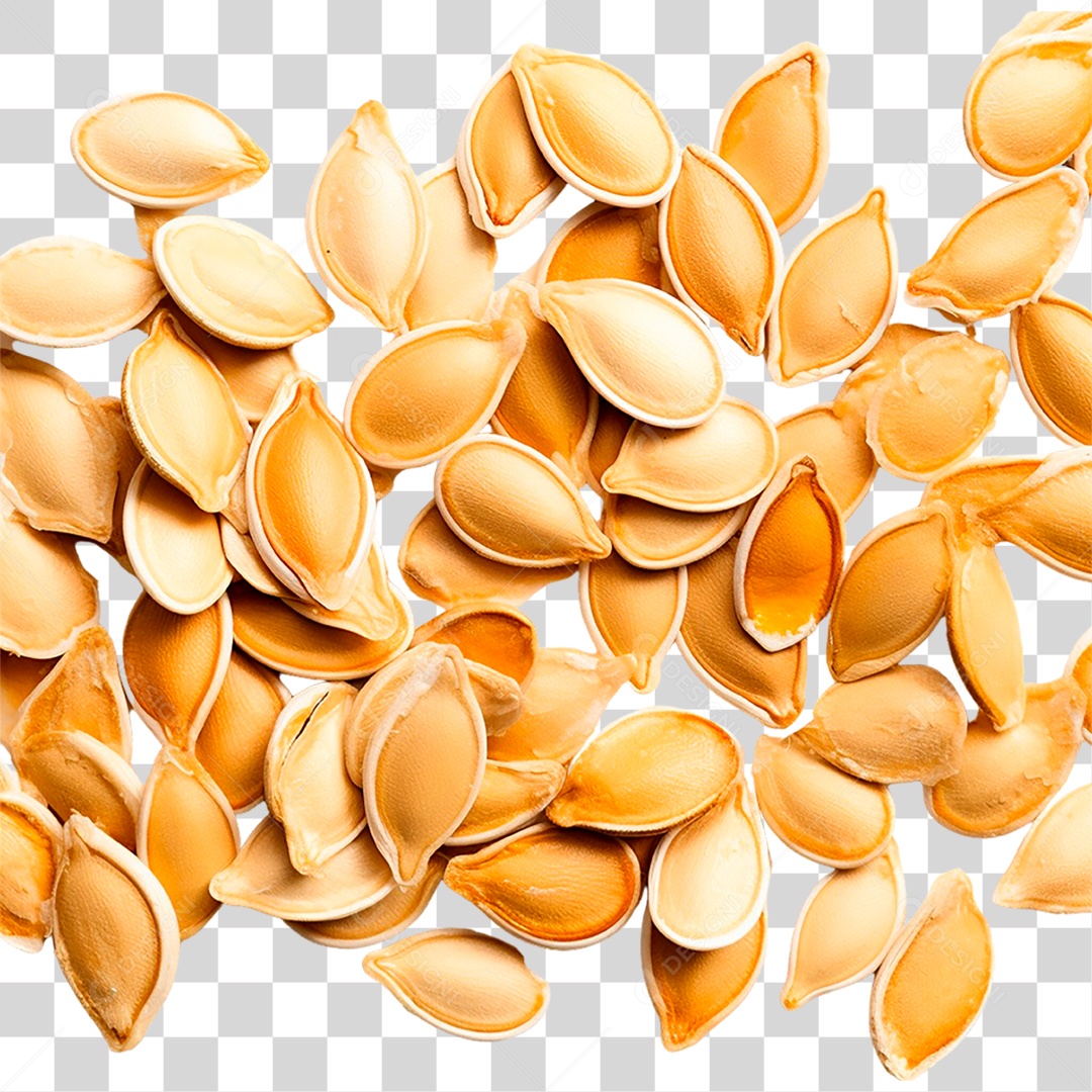 Sementes de Abóbora PNG Transparente