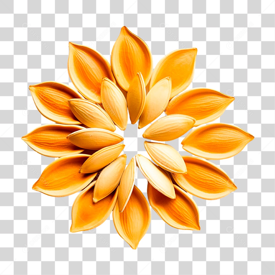 Sementes de Abóbora PNG Transparente