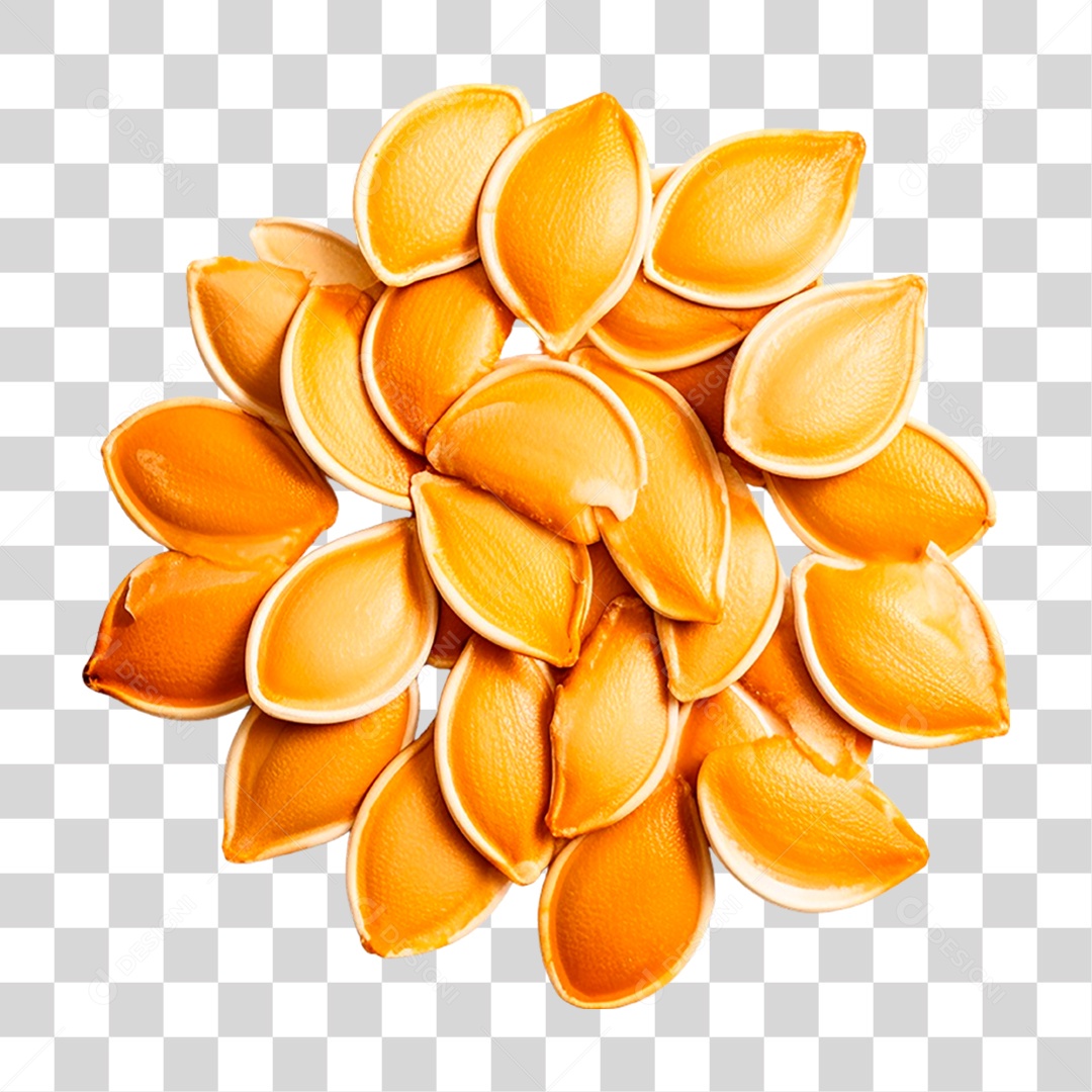 Sementes de Abóbora PNG Transparente