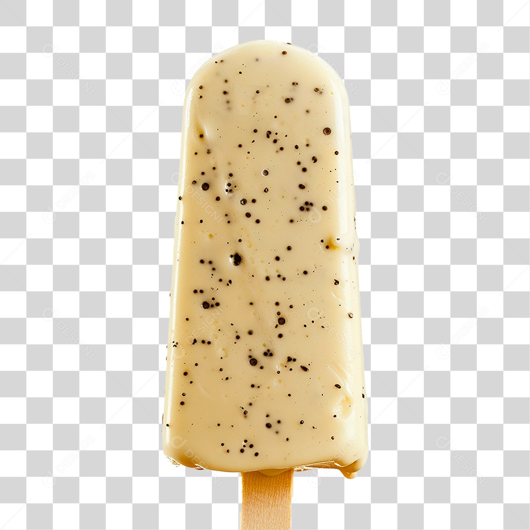 Picolé Cremoso PNG Transparente