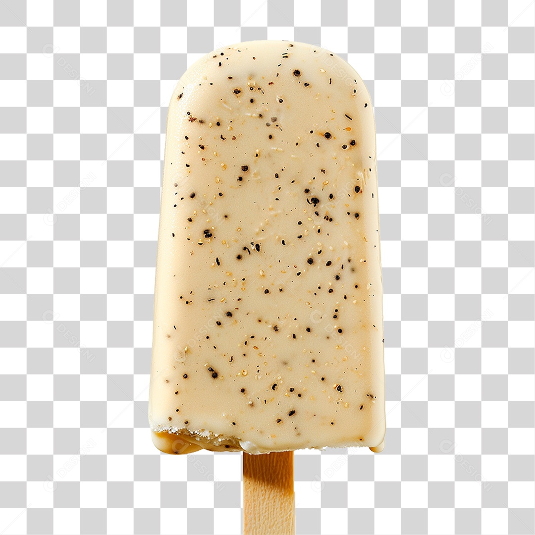 Picolé Cremoso PNG Transparente