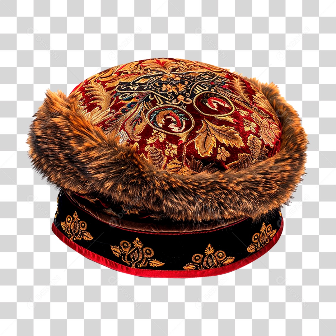 Chapéu Russo PNG Transparente
