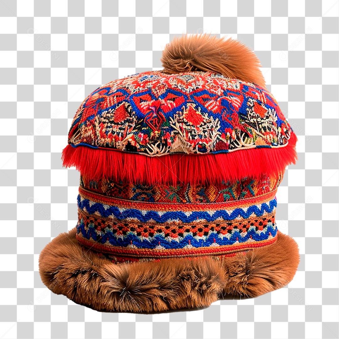 Chapéu Russo PNG Transparente