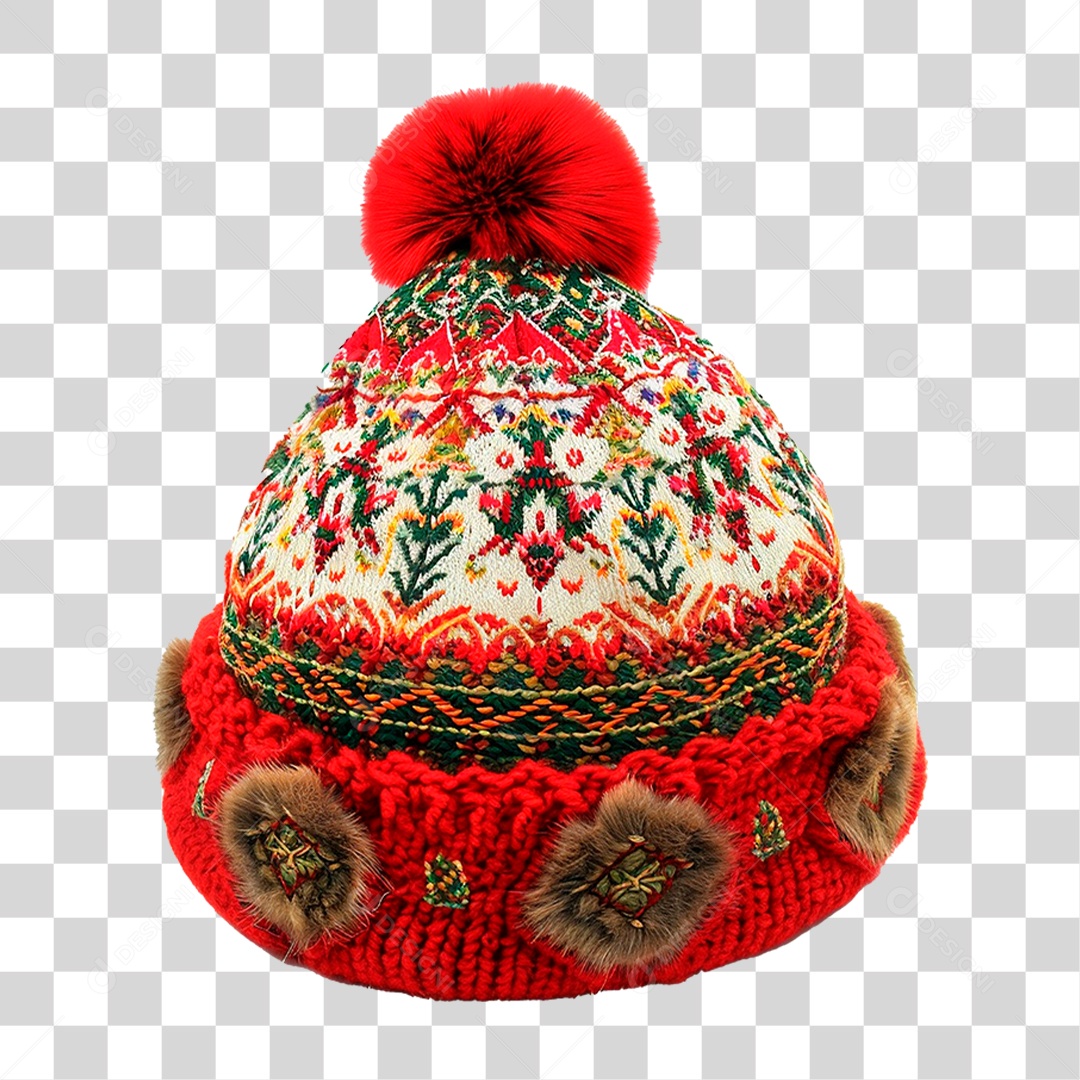 Chapéu Russo PNG Transparente