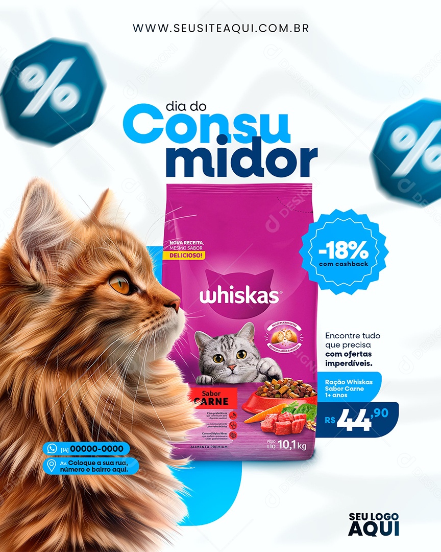 Dia Do Consumidor 15 de Março Encontre tudo que Precisa com Ofertas Social Media PSD Editável