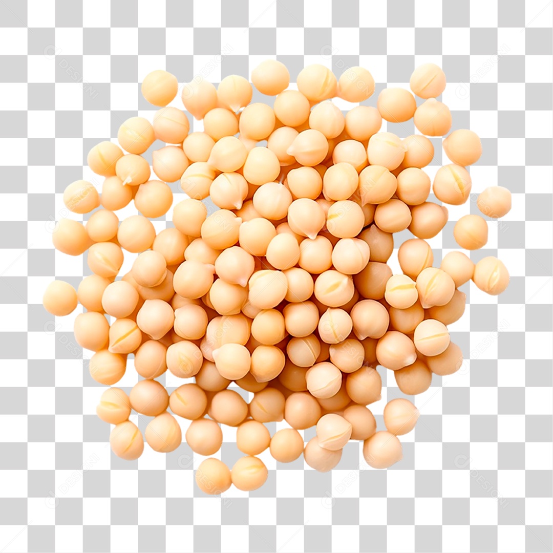 Grão de Bico Seco PNG Transparente