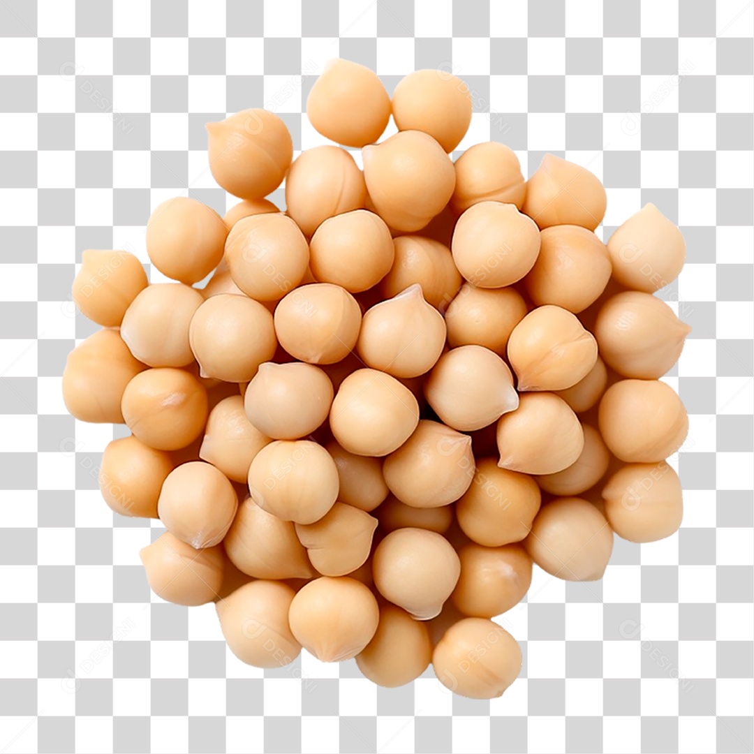 Grão de Bico Seco PNG Transparente