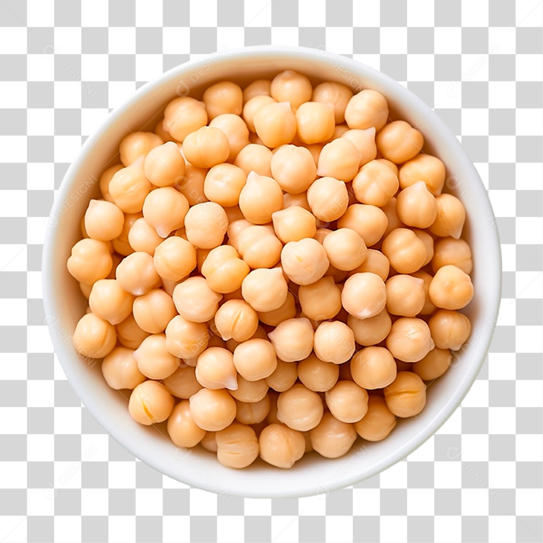 Grão de Bico Seco PNG Transparente