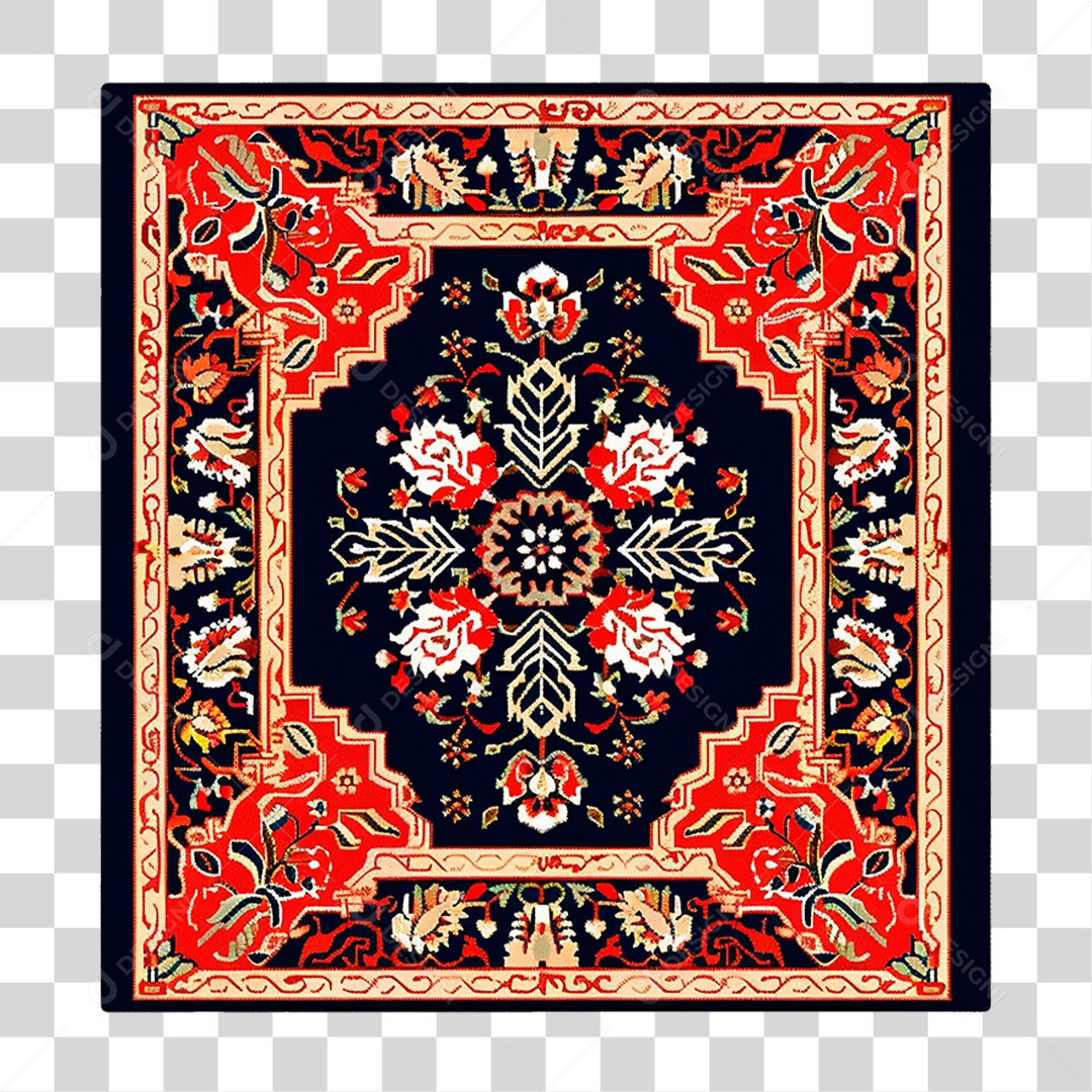 Tapete Tradicional PNG Transparente