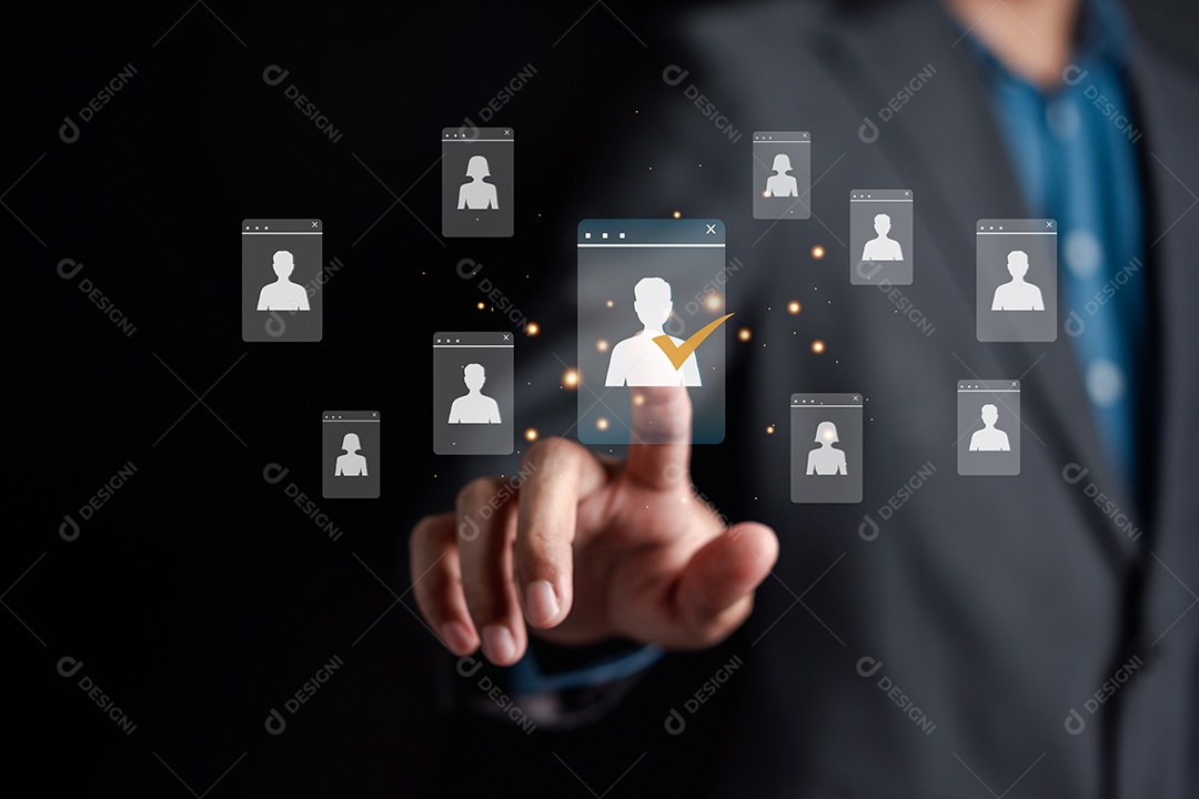 Homem jovem empresário em seu escritório