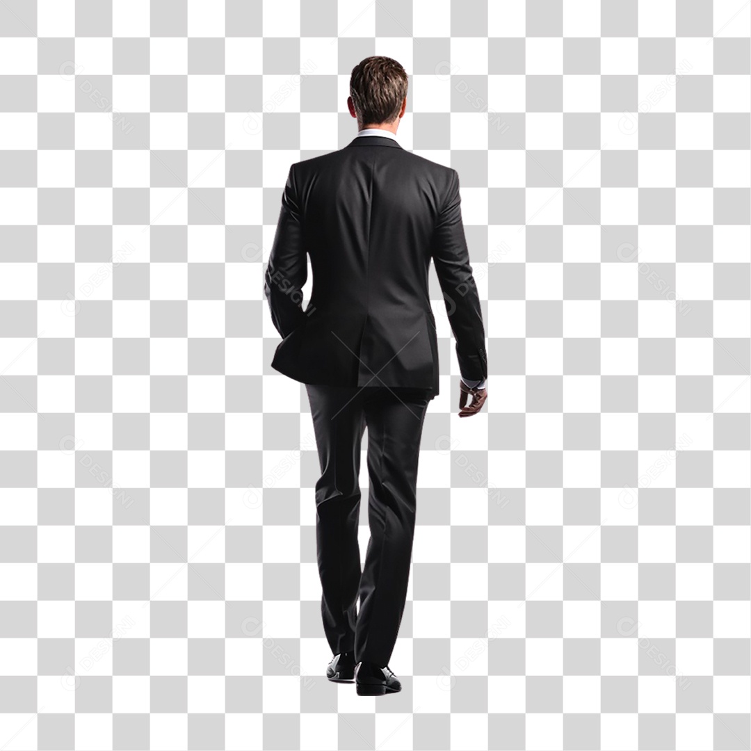Homem Elegante PNG Transparente