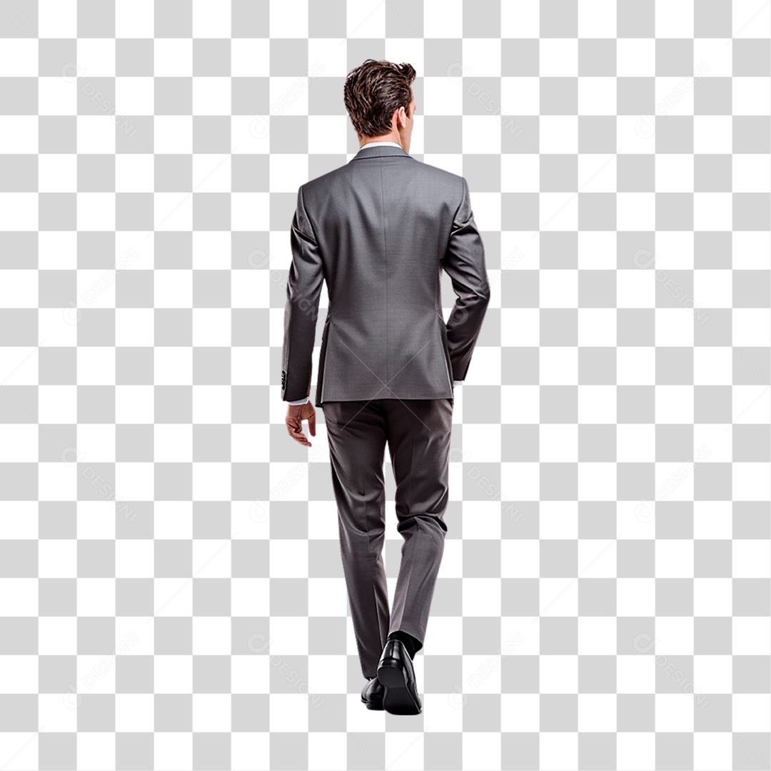 Homem Elegante PNG Transparente