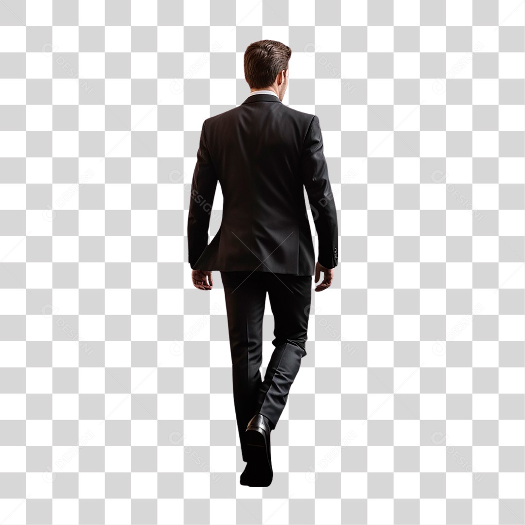 Homem Elegante PNG Transparente