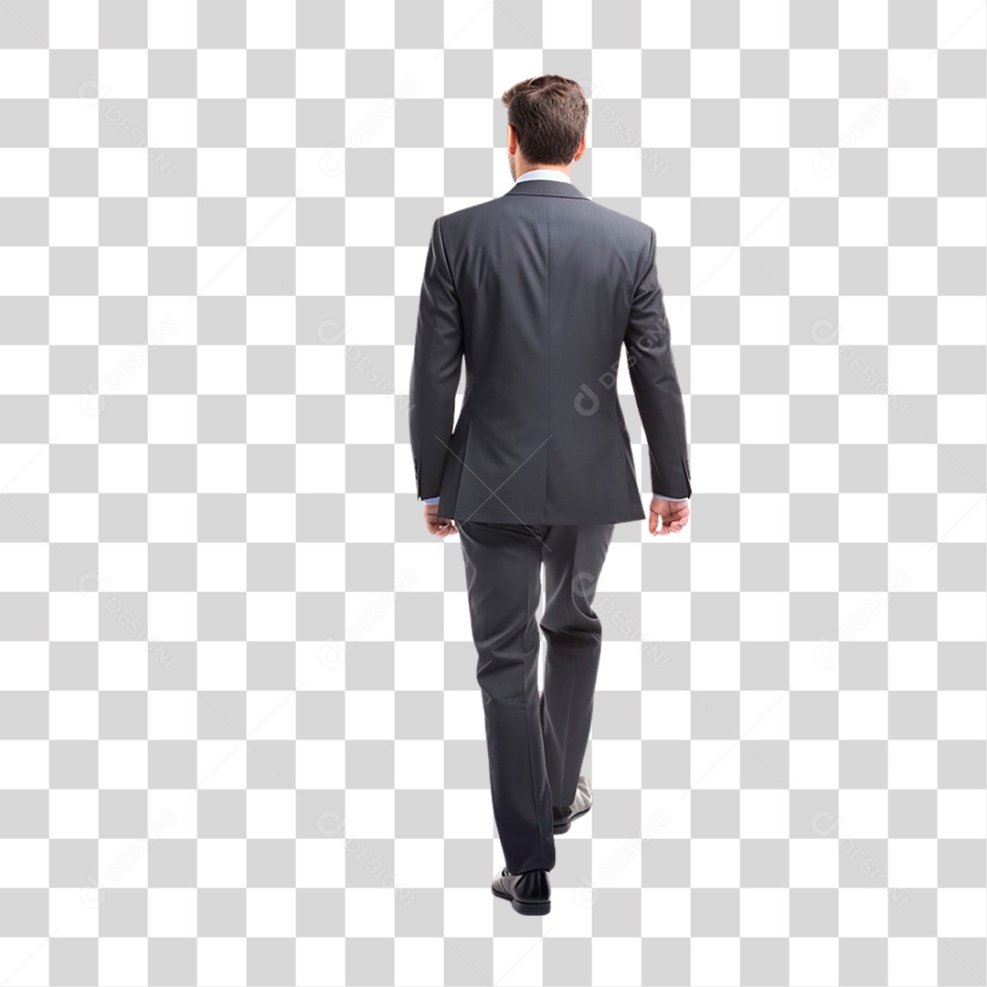 Homem Elegante PNG Transparente