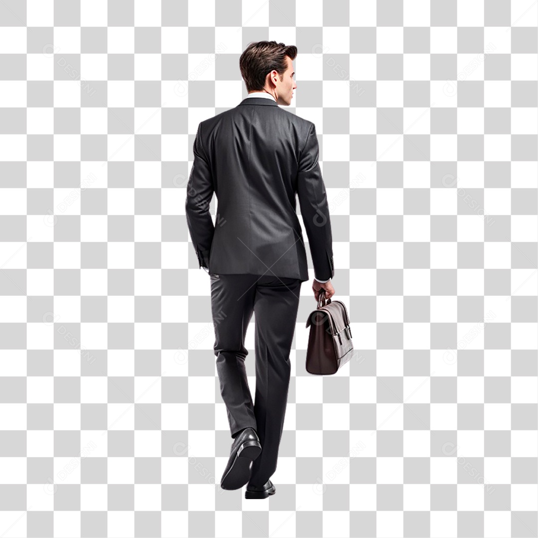 Homem Elegante PNG Transparente