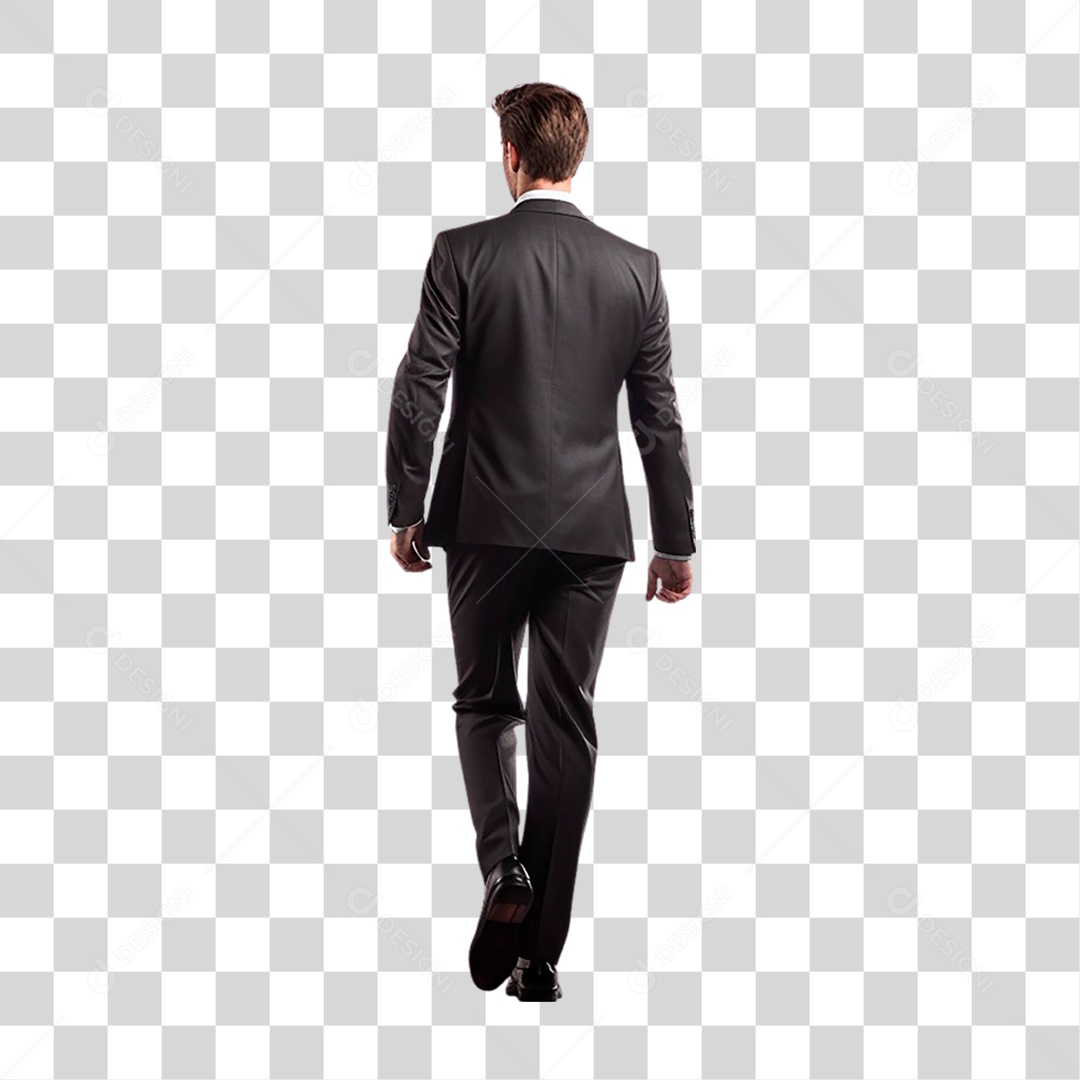Homem Elegante PNG Transparente
