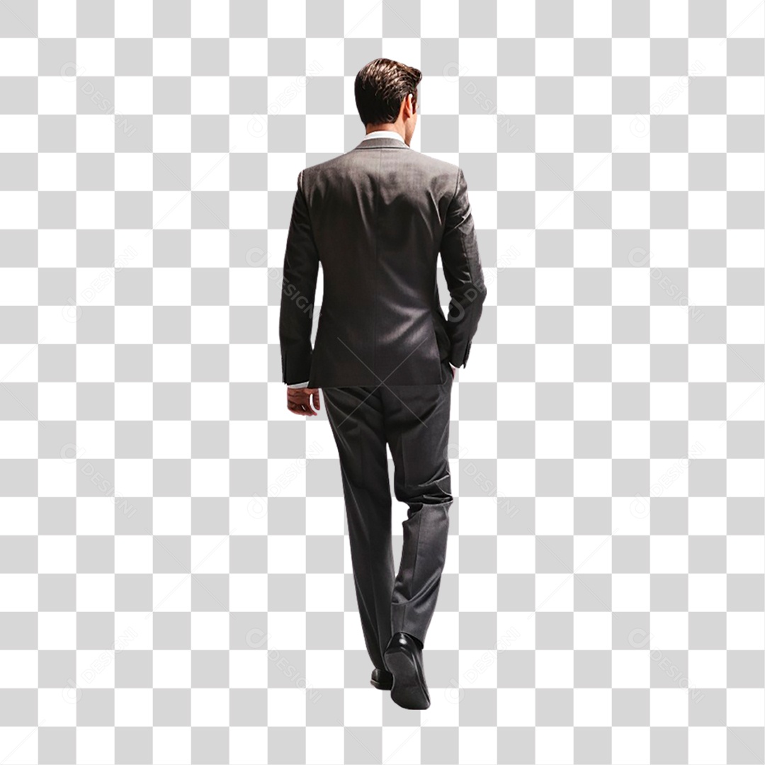 Homem Elegante PNG Transparente