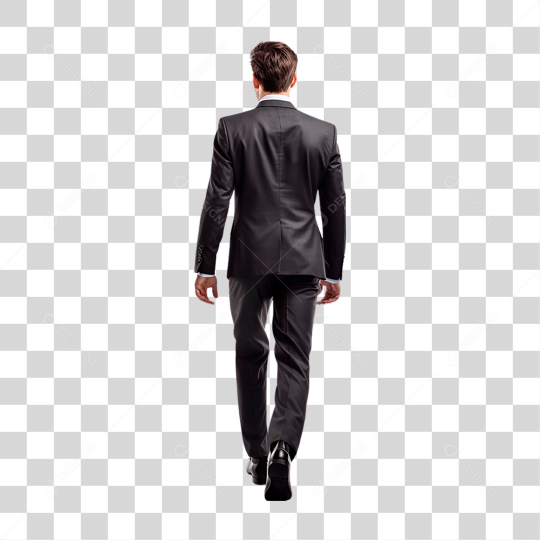 Homem Elegante PNG Transparente