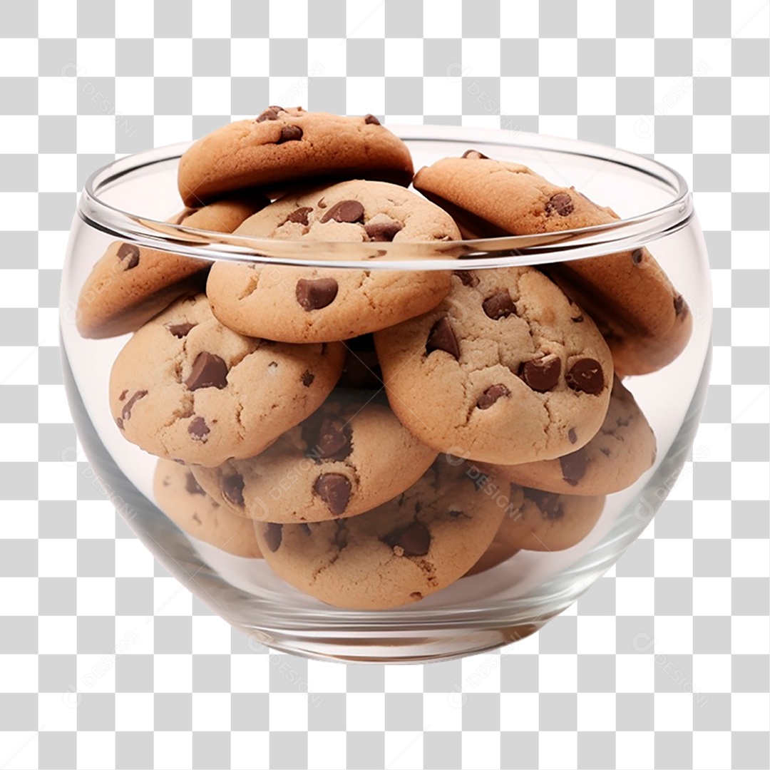 Pote de Biscoitos PNG Transparente