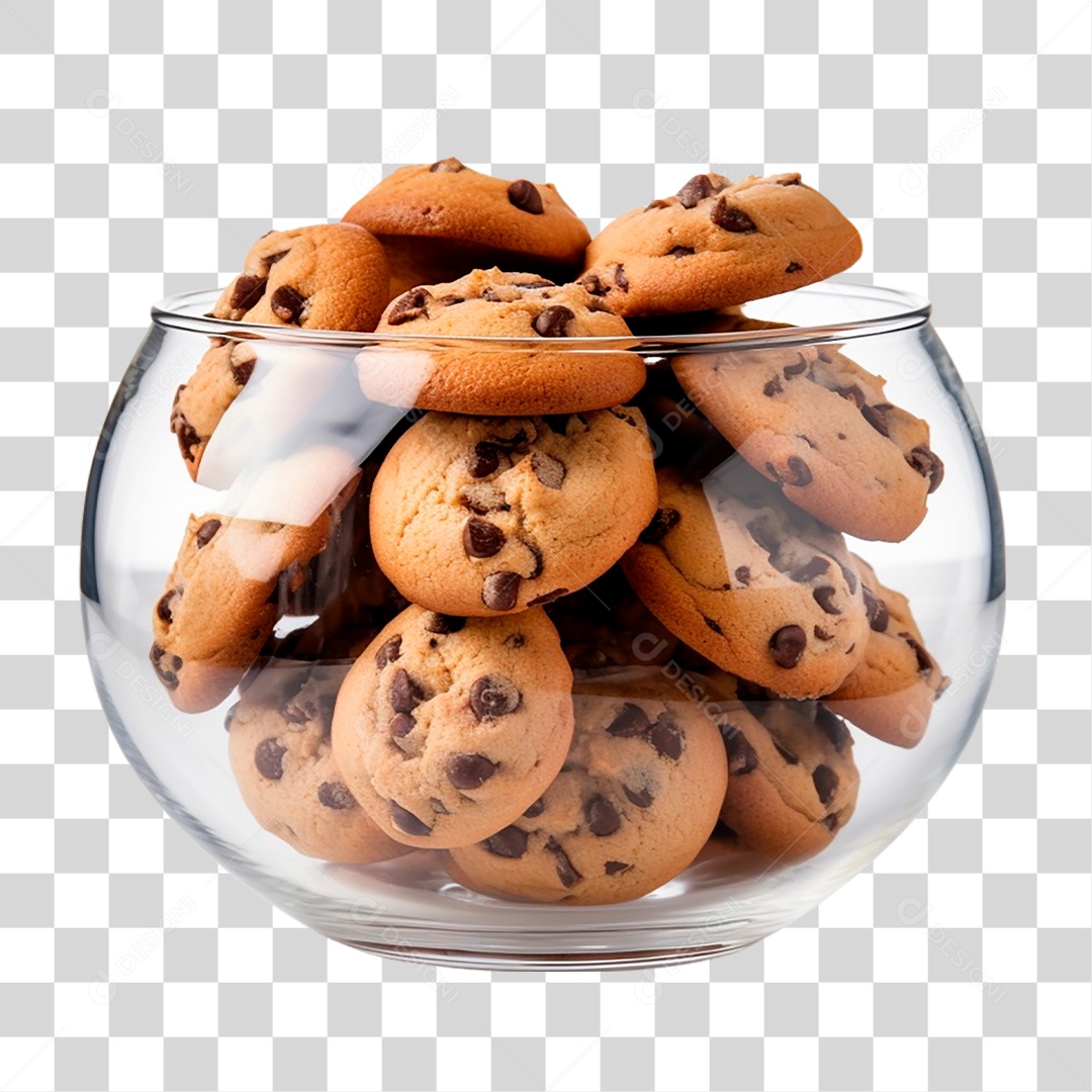 Pote de Biscoitos PNG Transparente