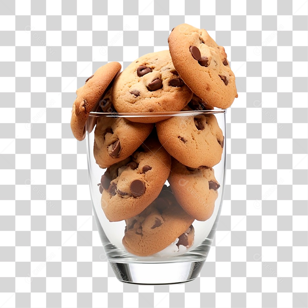 Pote de Biscoitos PNG Transparente