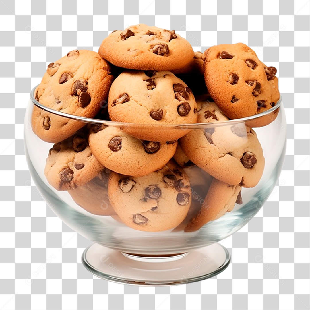 Pote de Biscoitos PNG Transparente