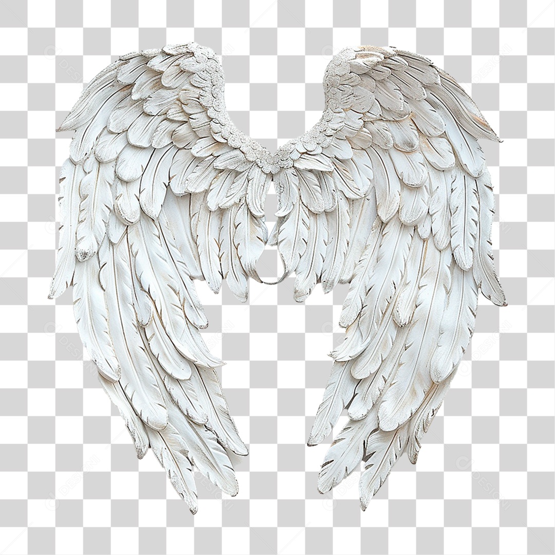 Asas de Anjo PNG Transparente