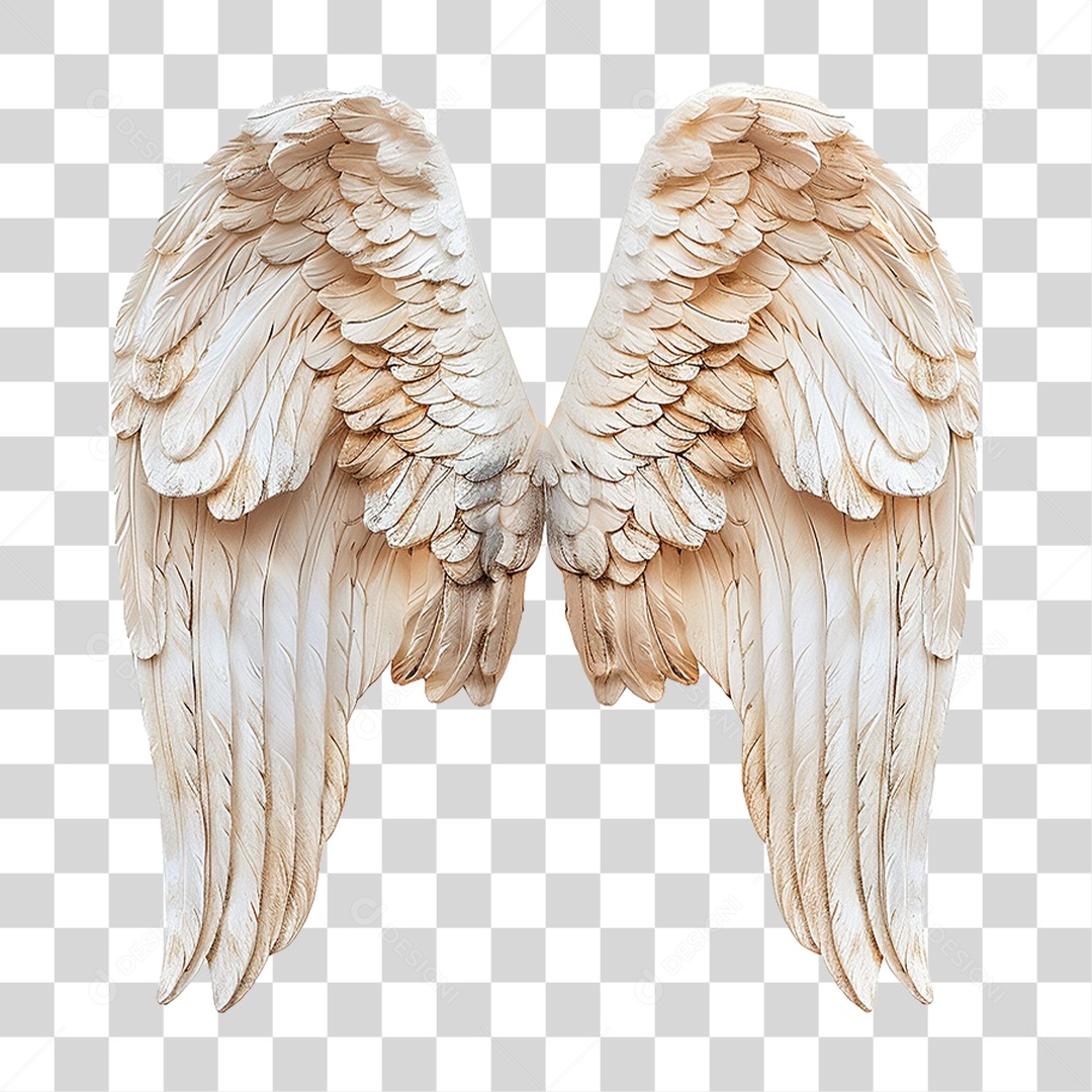 Asas de Anjo PNG Transparente