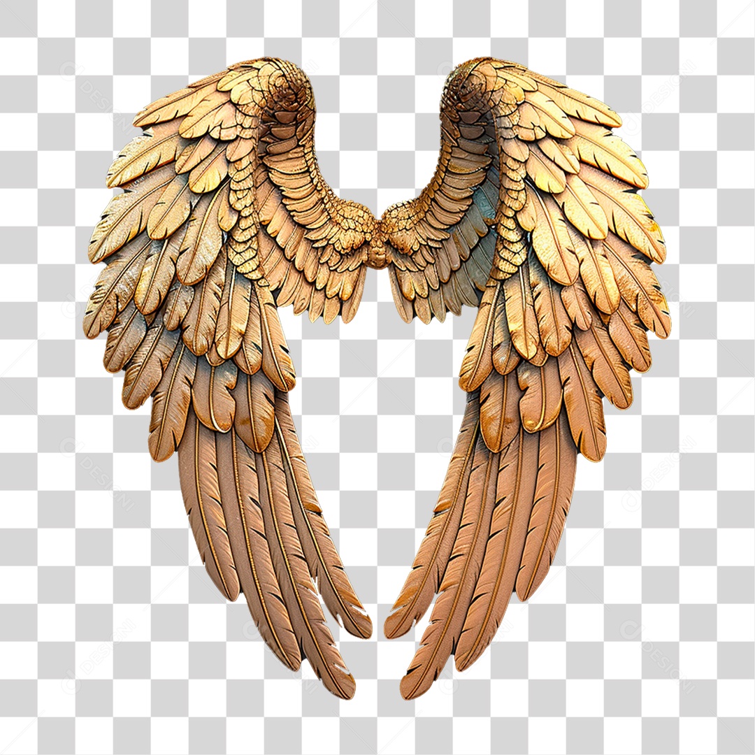 Asas de Anjo PNG Transparente