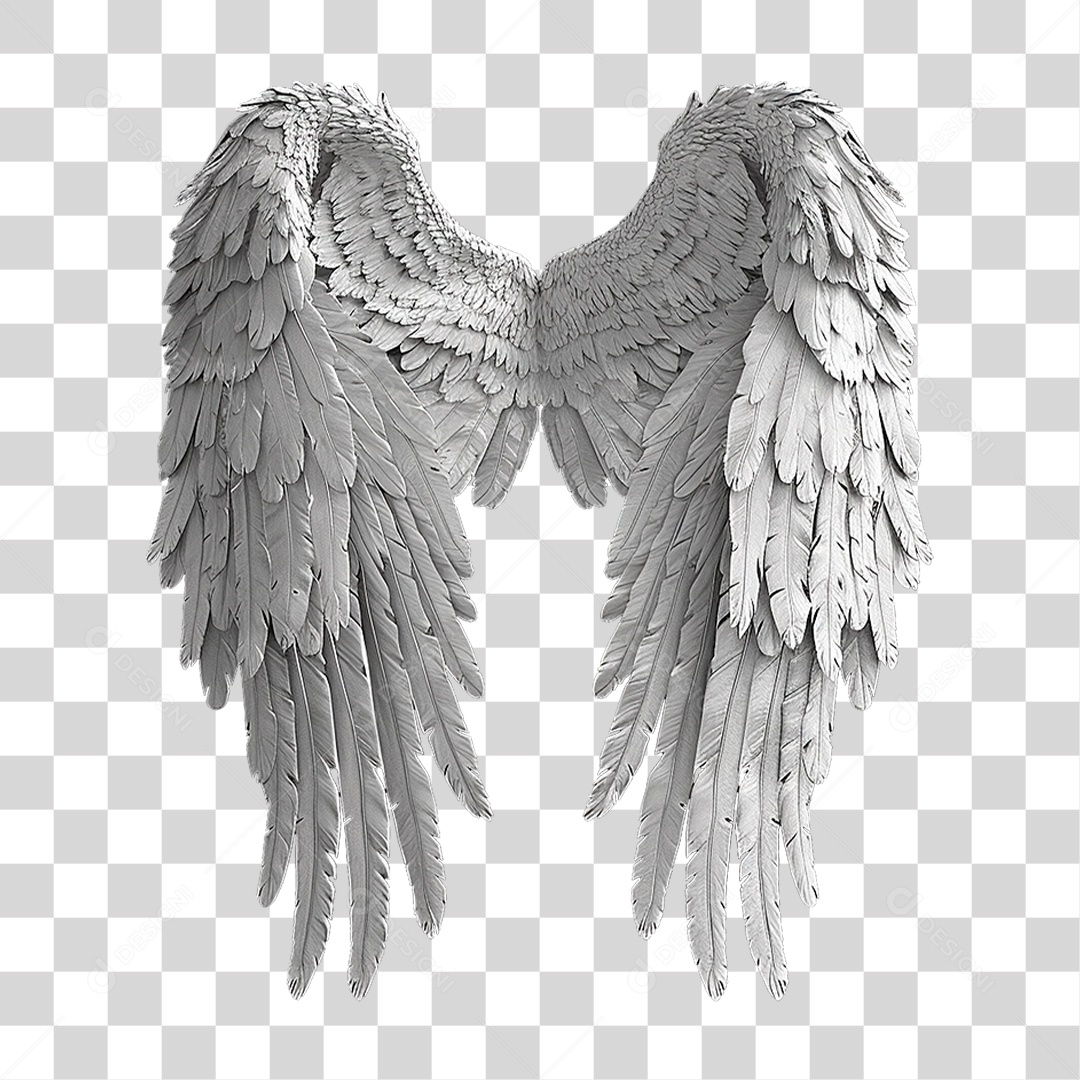 Asas de Anjo PNG Transparente