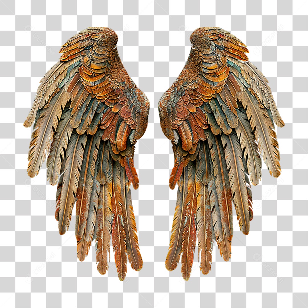 Asas de Anjo PNG Transparente