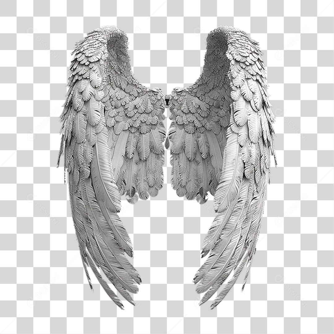 Asas de Anjo PNG Transparente