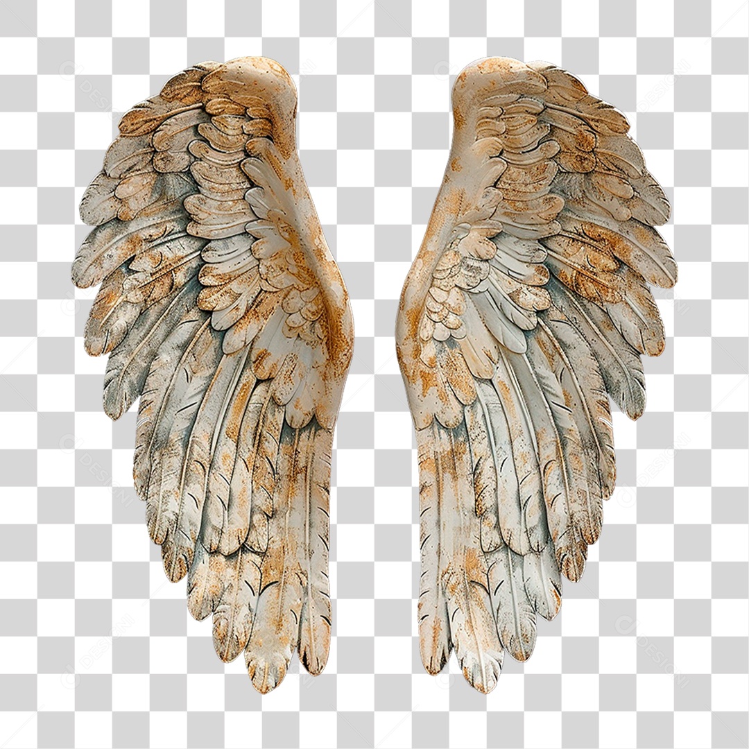 Asas de Anjo PNG Transparente