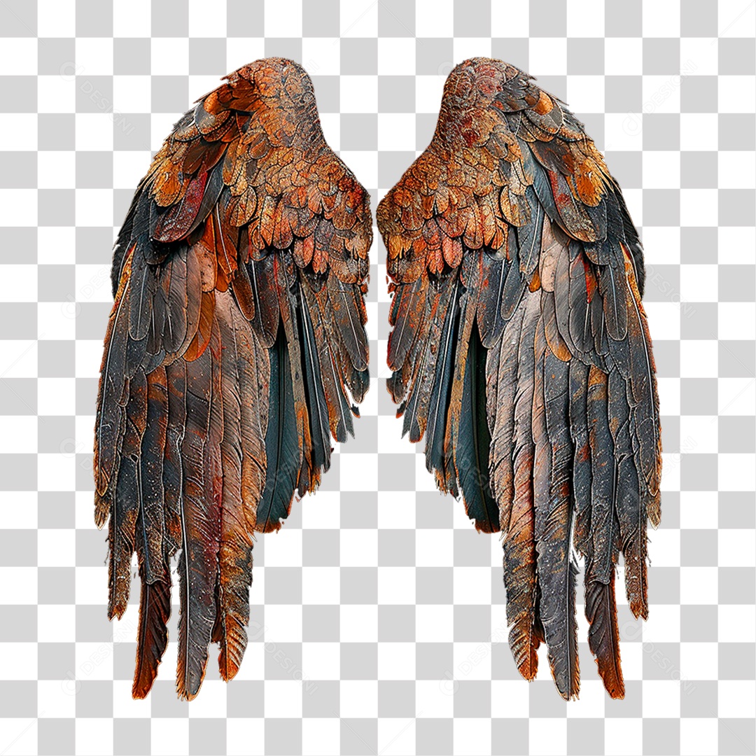 Asas de Anjo PNG Transparente