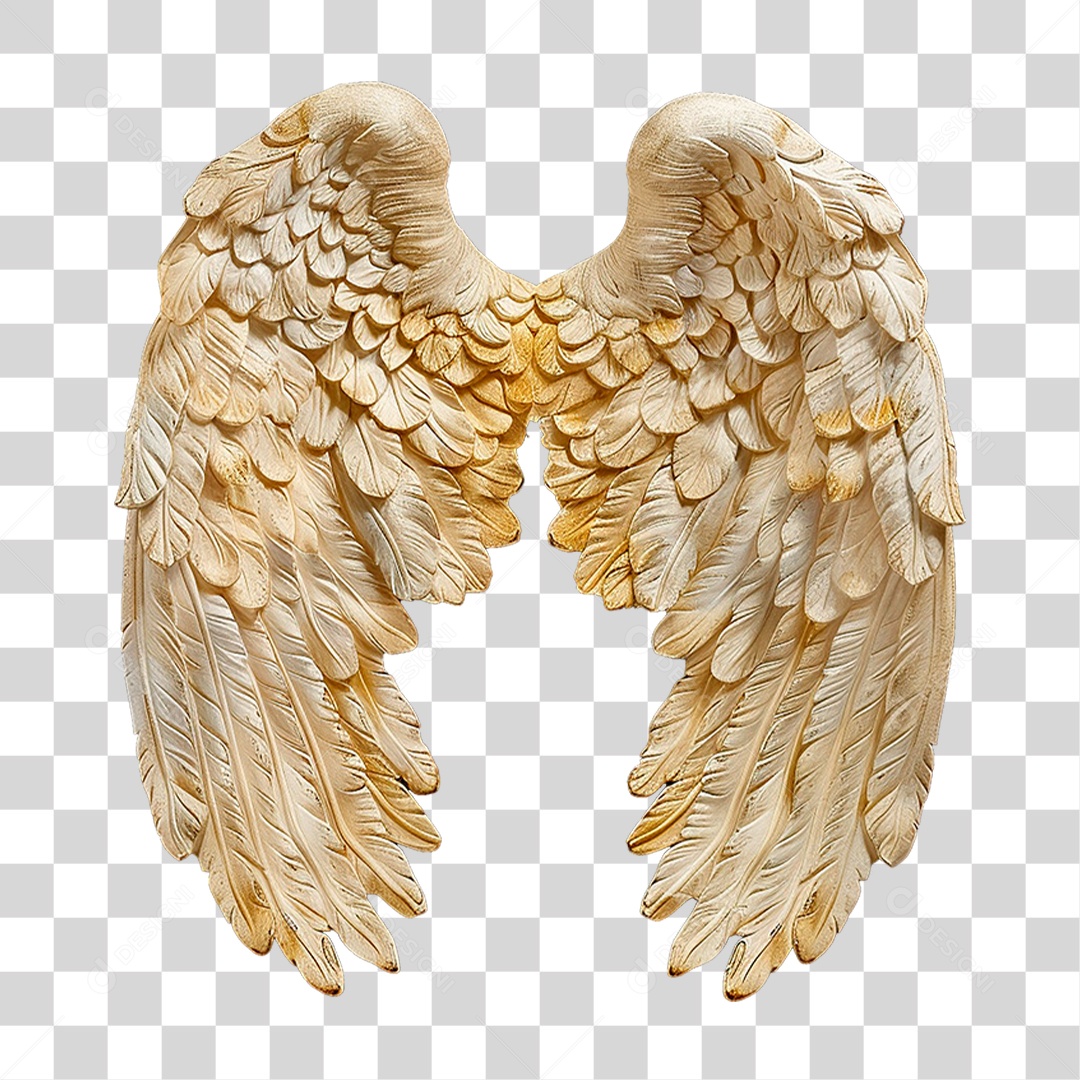 Asas de Anjo PNG Transparente