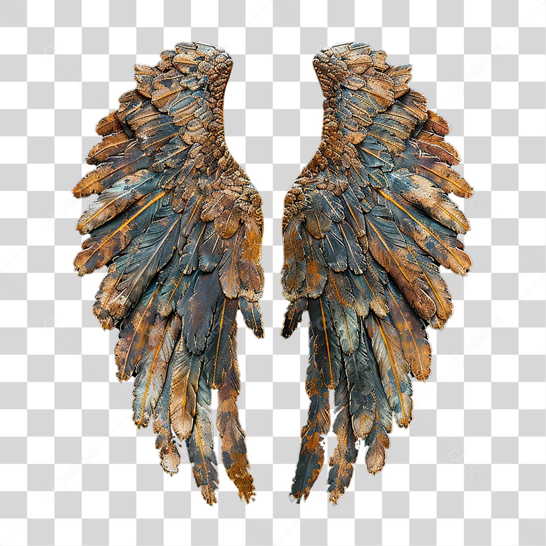 Asas de Anjo PNG Transparente