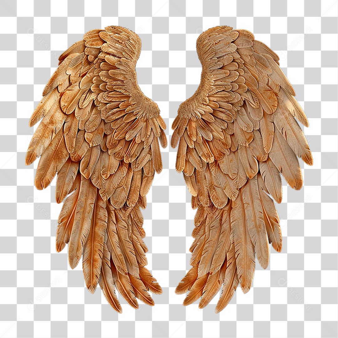 Asas de Anjo PNG Transparente