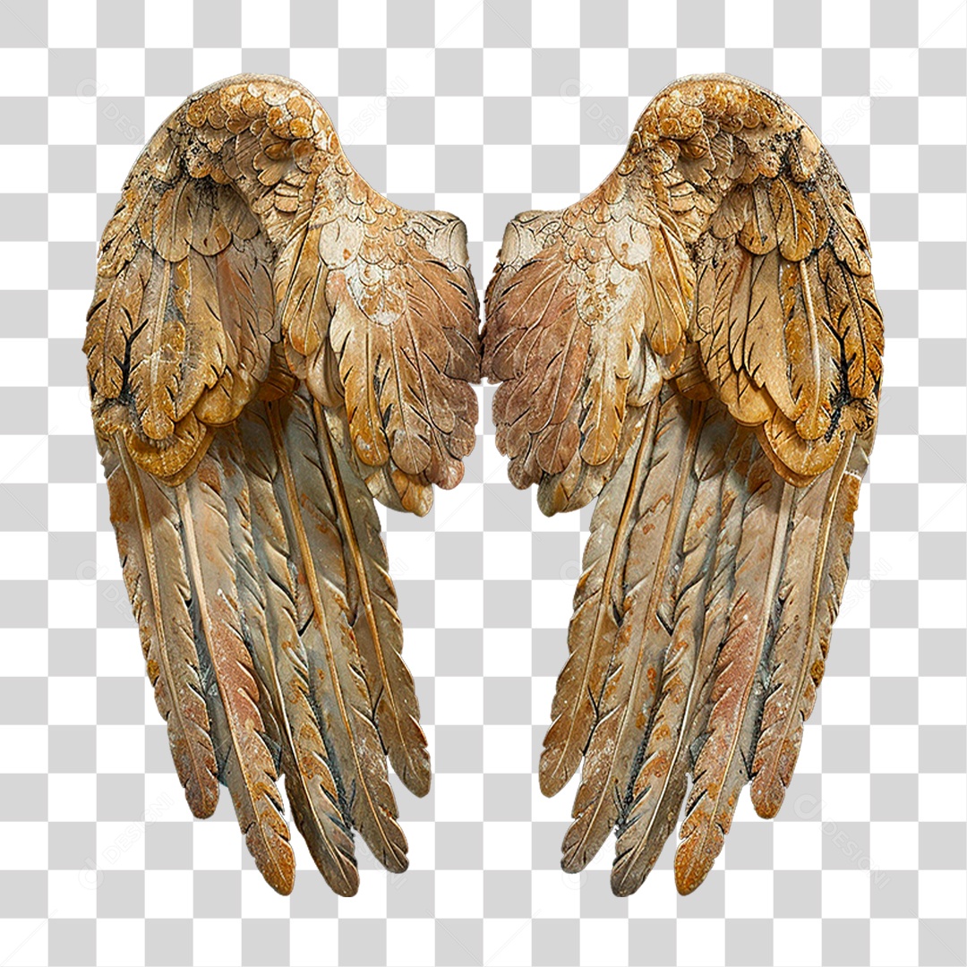 Asas de Anjo PNG Transparente