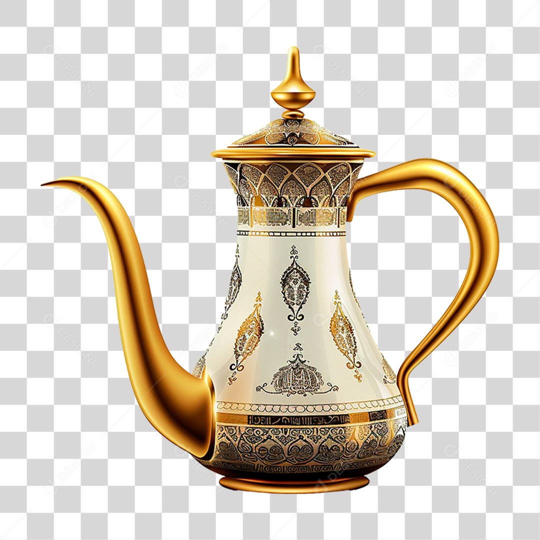 Bule de Café PNG Transparente