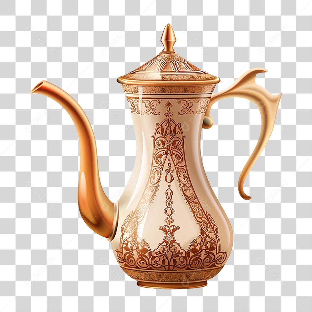 Bule de Café PNG Transparente