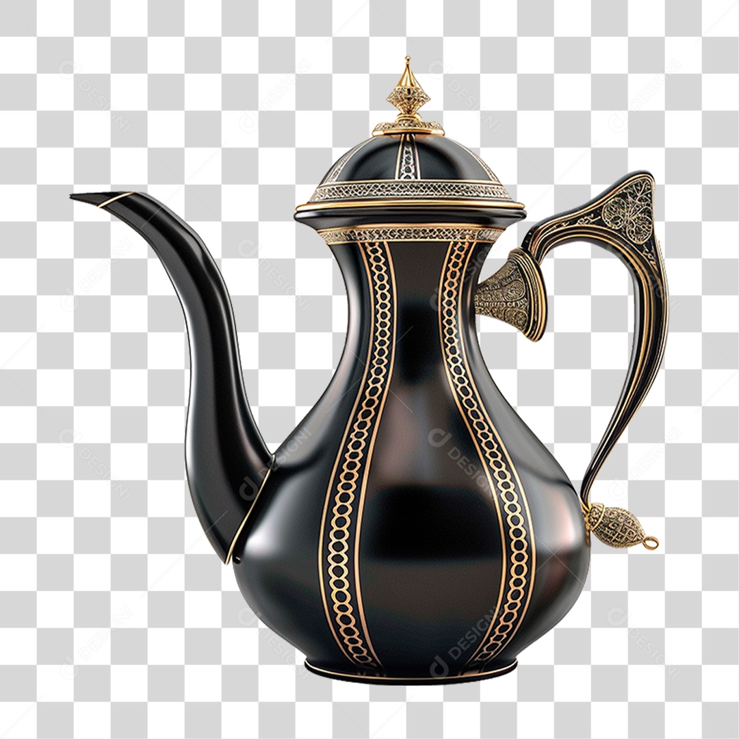 Bule de Café PNG Transparente