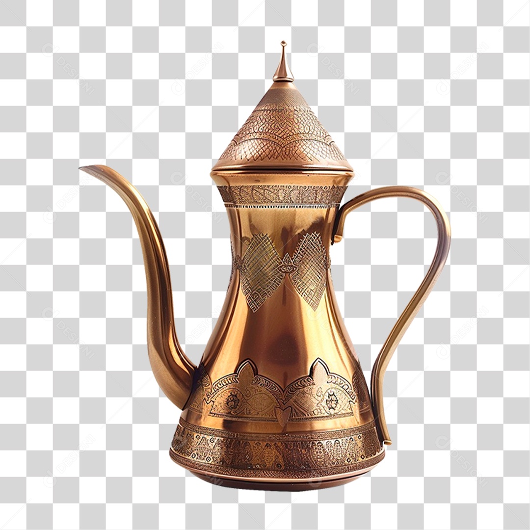 Bule de Café PNG Transparente