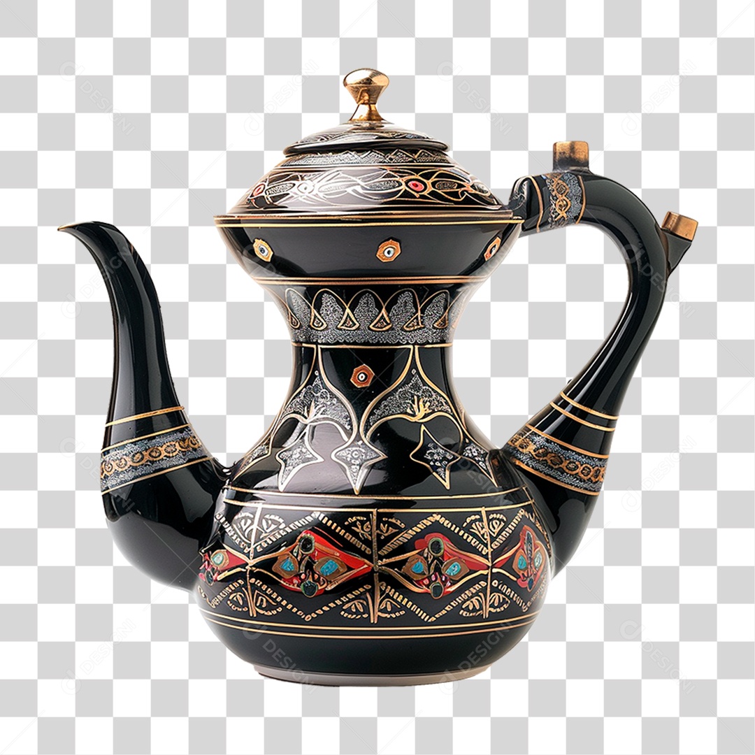 Bule de Café PNG Transparente